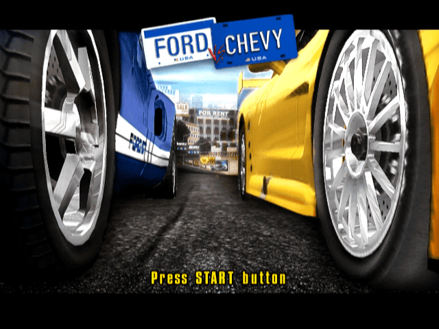 Ford Vs. Chevy — écran titre