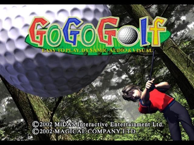 Go Go Golf — écran titre