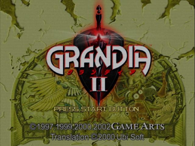 Grandia 2 — écran titre