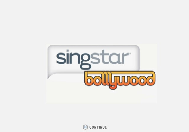Singstar Bollywood — écran titre