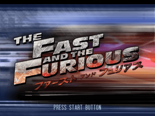 Fast And The Furious, The — écran titre