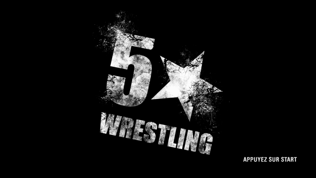 5 Star Wrestling — écran titre