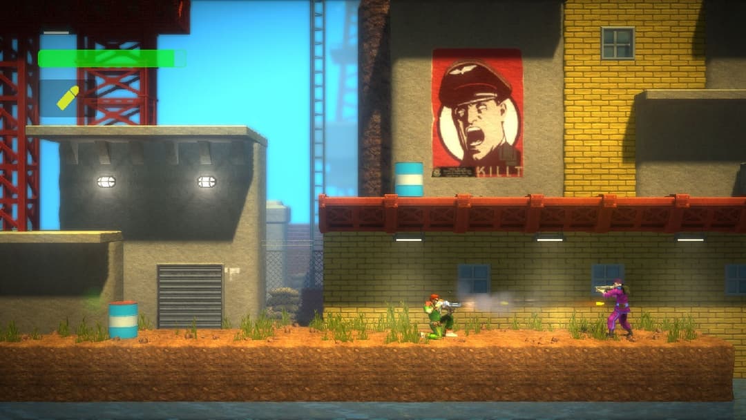 Bionic Commando Rearmed — screenshot