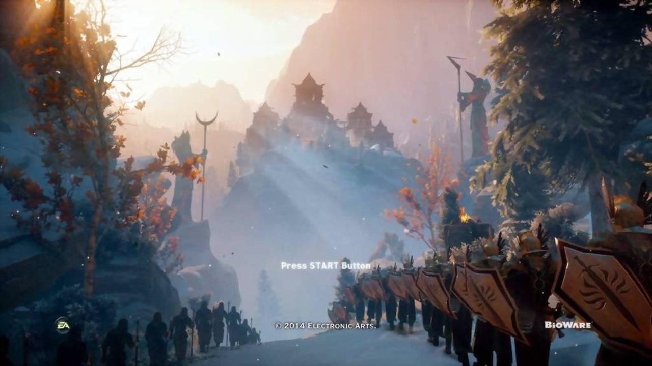 Dragon Age Inquisition — écran titre