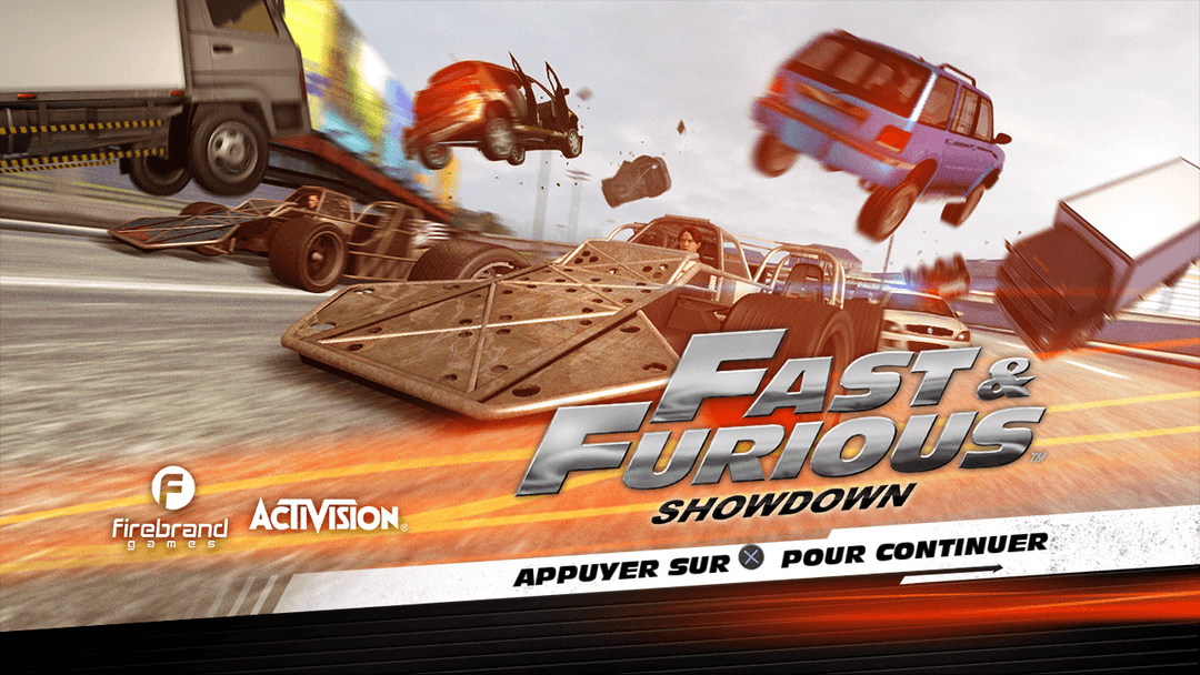 Fast And Furious - Showdown — écran titre