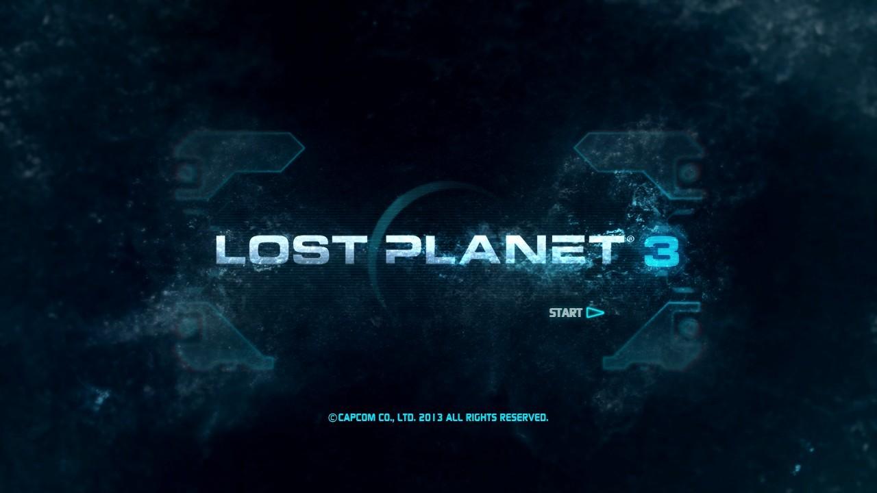 Lost Planet 3 — écran titre