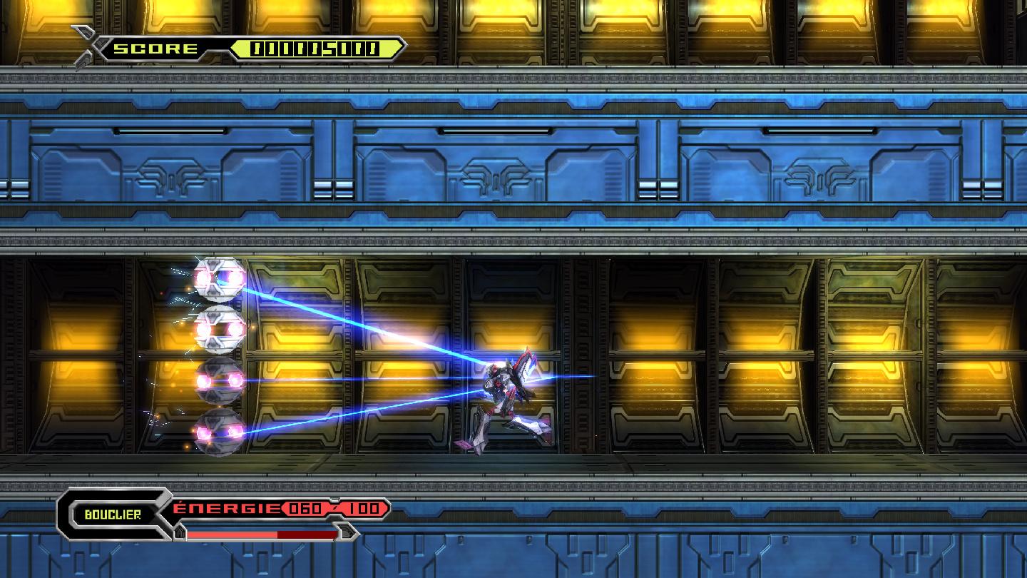 Thexder Neo — screenshot
