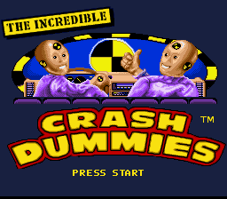 Incredible Crash Dummies, The — écran titre