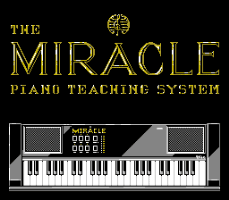 Miracle Piano Teaching System, The — écran titre