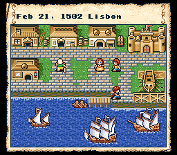 Uncharted Waters — screenshot