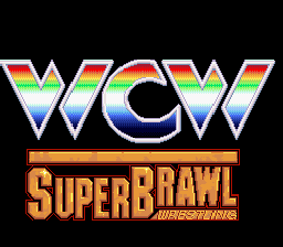 Wcw Superbrawl Wrestling — écran titre
