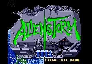 Alien Storm (SMD) — screenshot