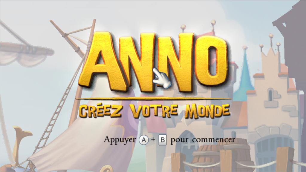 Anno - Créez Votre Monde — écran titre