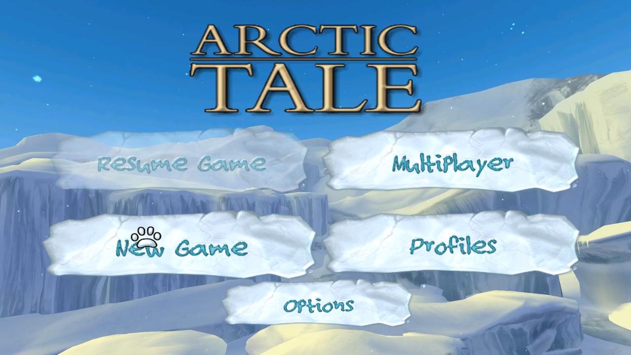 Arctic Tale — écran titre