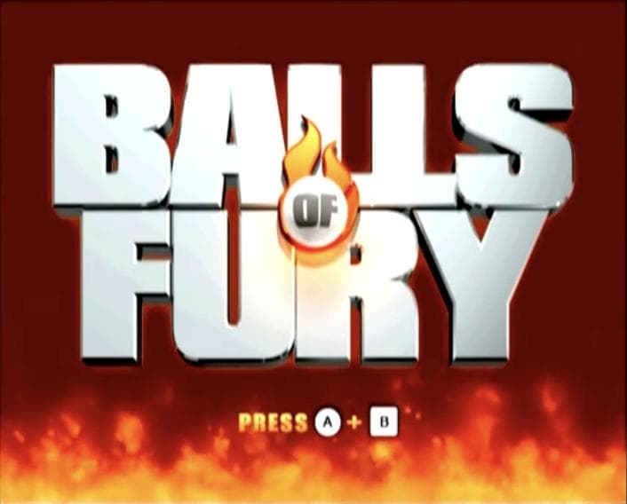 Balls Of Fury — écran titre