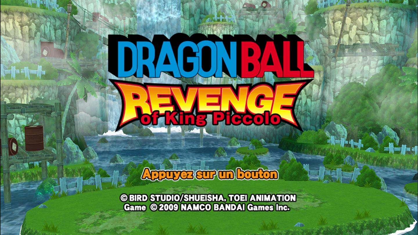 Dragon Ball - Revenge Of King Piccolo — écran titre