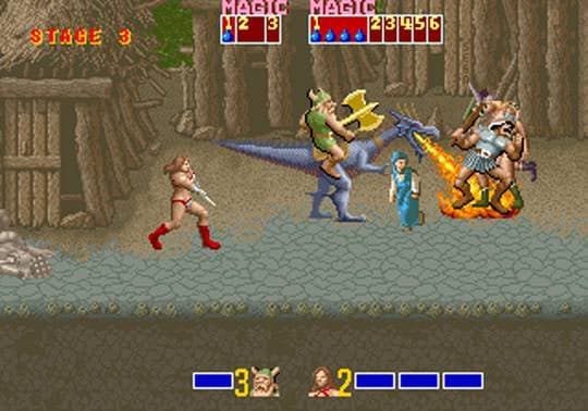 Golden Axe (Arcade) — screenshot