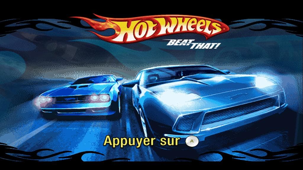 Hot Wheels - Beat That ! — écran titre