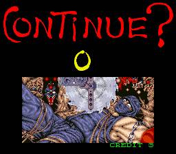 Ninja Gaiden (Arcade) — screenshot
