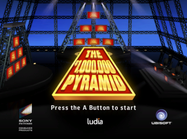 $1,000,000 Pyramid ,the — écran titre