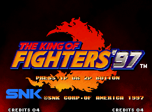 King Of Fighters '97, The (NG) — écran titre