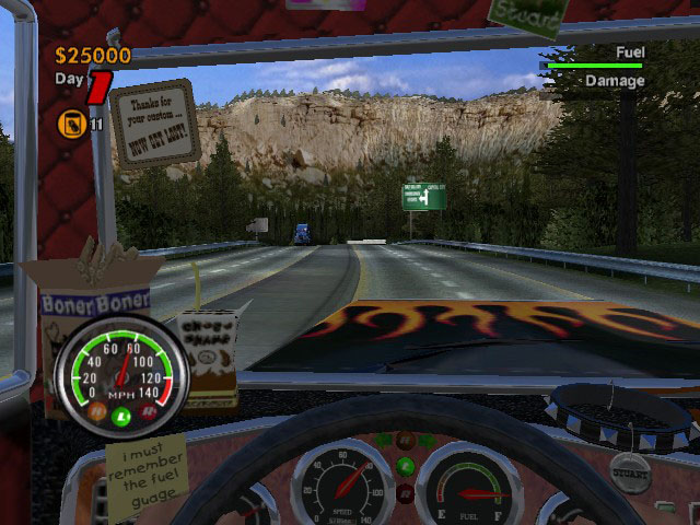 Big Mutha Truckers — screenshot