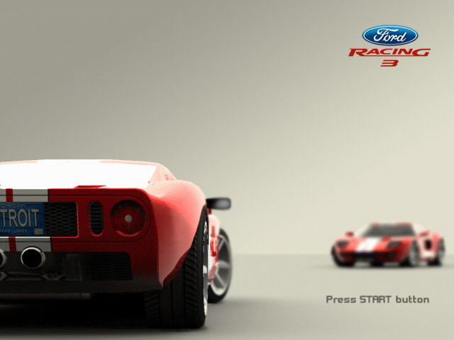 Ford Racing 3 — écran titre