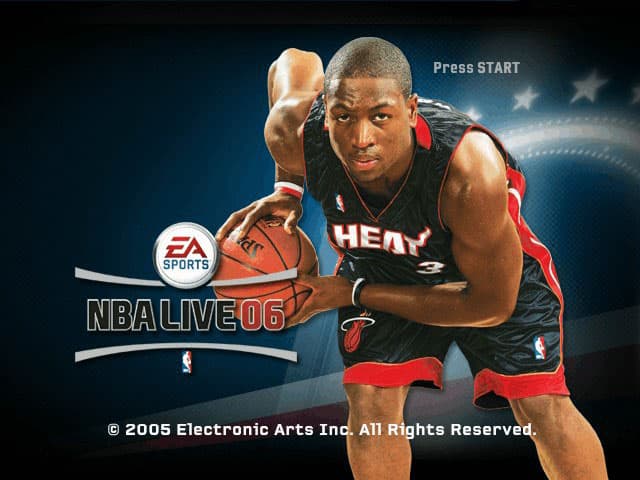 NBA Live 06 — écran titre