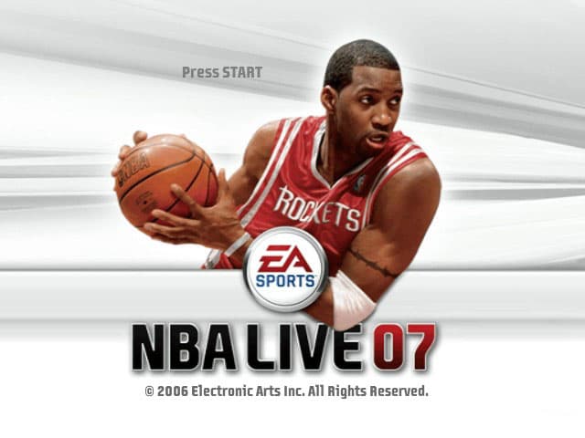 Nba Live 07 — écran titre