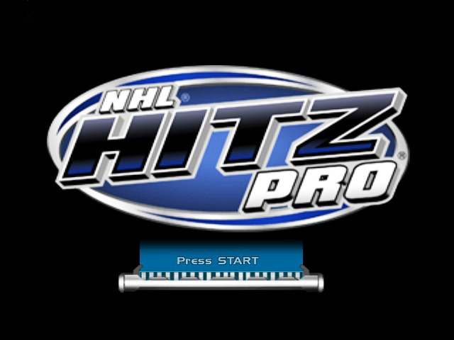 NHL Hitz Pro — écran titre
