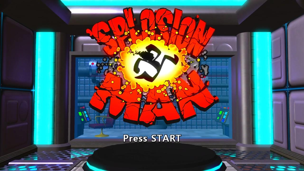 'splosion Man — écran titre