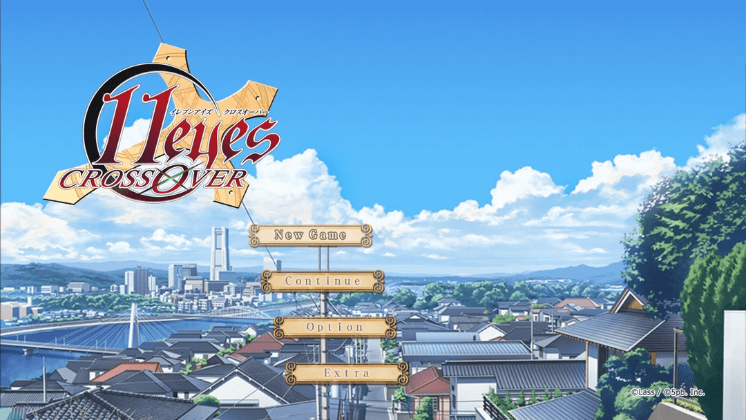 11 Eyes Crossover — écran titre