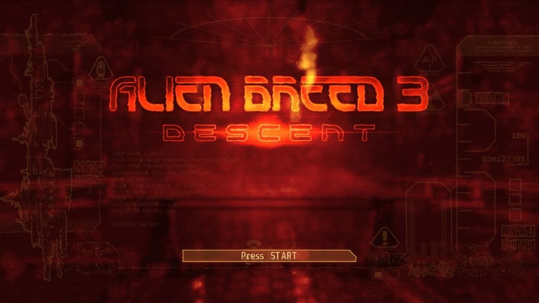 Alien Breed 3 - Descent — écran titre