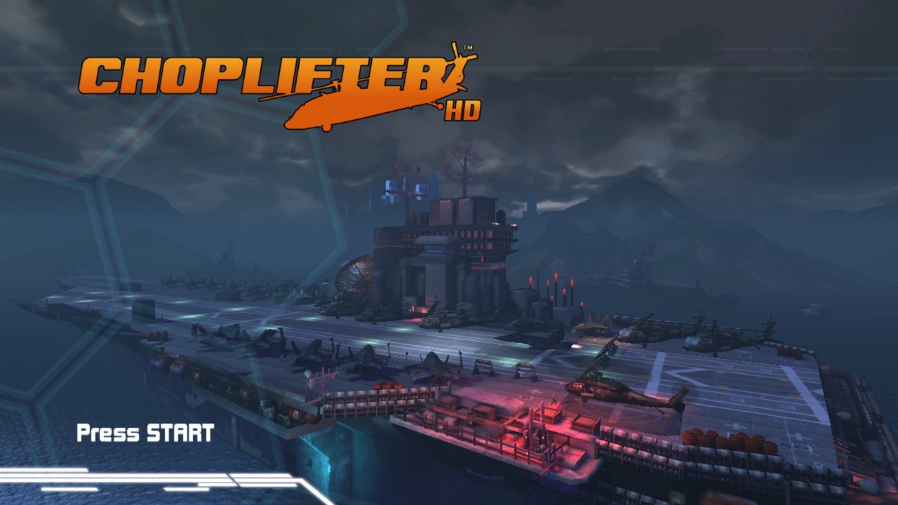 Choplifter Hd — écran titre