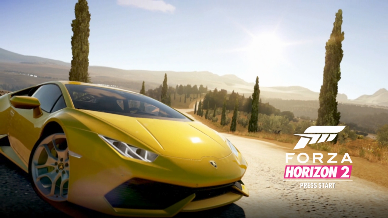 Forza Horizon 2 — écran titre