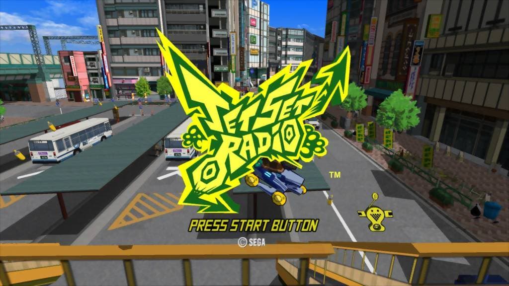 Jet Set Radio — écran titre