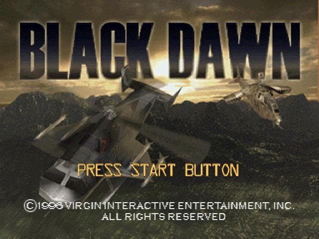 Black Dawn — écran titre