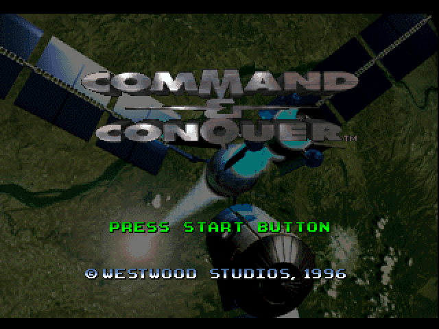 Command And Conquer — écran titre