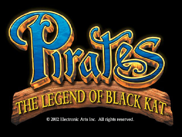 Pirates - Kat La Rouge — écran titre
