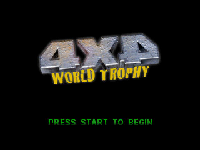 4x4 World Trophy — écran titre
