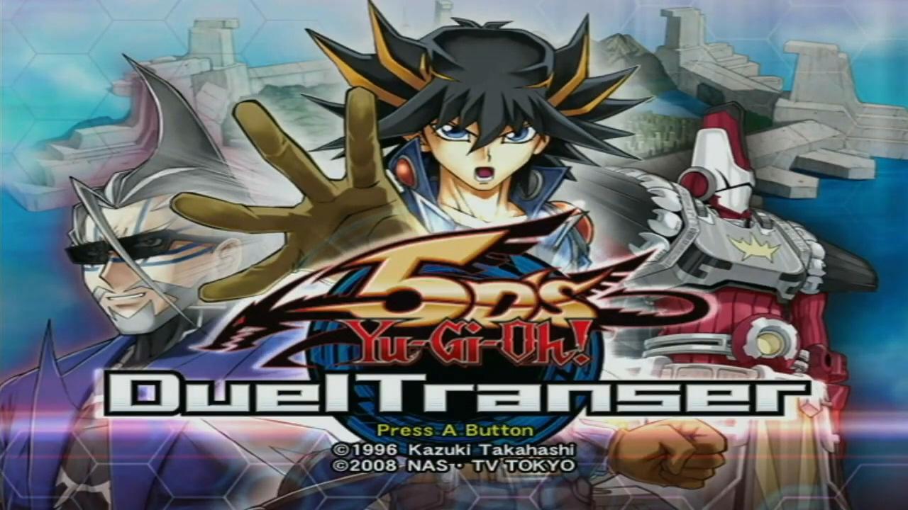 Yu-gi-oh! 5d's Duel Transer — écran titre
