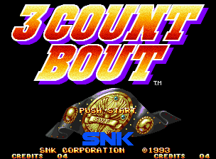 3 Count Bout — écran titre