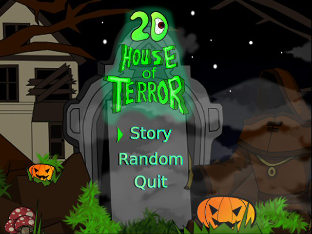 2D House of Terror — écran titre