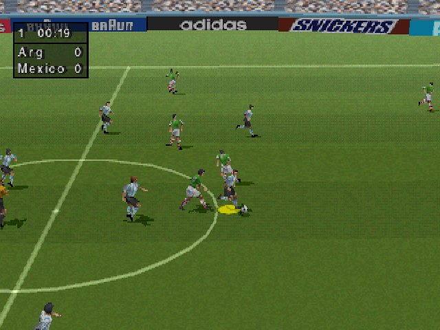 Fifa - Road To World Cup '98 — screenshot