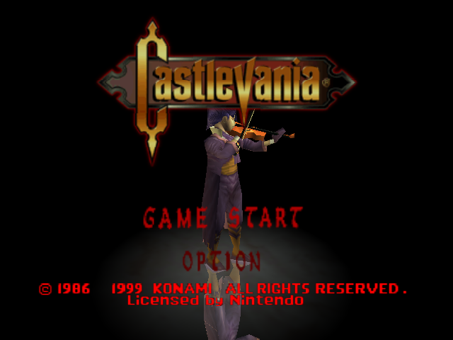 Castlevania — écran titre