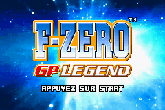 F-zero - Gp Legend — écran titre