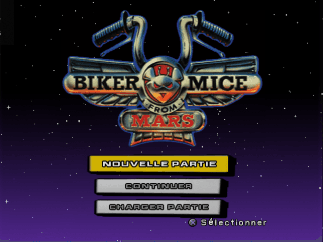 Biker Mice from Mars — écran titre