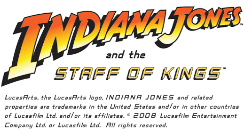 Indiana Jones And The Staff Of Kings — écran titre