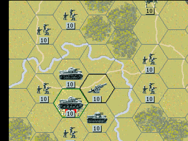 Panzer General — screenshot