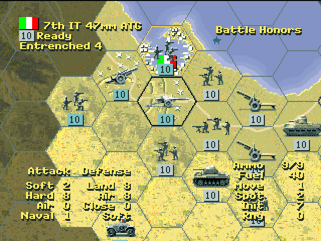Panzer General 2 - Allied General — screenshot